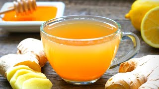 HOME REMEDY  Ginger Lemon Honey Tea Recipe  Cold amp Flu Relief I HERBAL TEA for Cold amp Cough [upl. by Llertrac36]