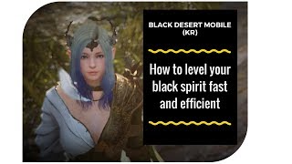 Black Spirit Mode Detailed Updated and explained with examples for Black Desert Mobile [upl. by Ayekahs]