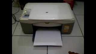 my HP Deskjet F380 AllInOne Printer [upl. by Esiole623]