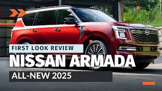 2025 Nissan Armada First Look Review Ultimate SUV with TwinTurbo V6 amp Advanced Tech [upl. by Ardnaik]