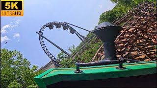 Thunderation POV 5K Worlds BEST MINE TRAIN Silver Dollar City Branson MO [upl. by Schiff]