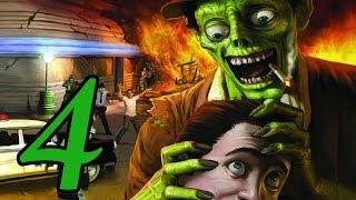 Прохождение Stubbs the Zombie in Rebel Without a Pulse — Часть 4 Полиция зажигает [upl. by Einnos]