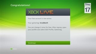 Signing Up and Connecting to Xbox Live [upl. by Tybi]