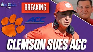 Clemson SUES the ACC  What happens next [upl. by Perlman367]