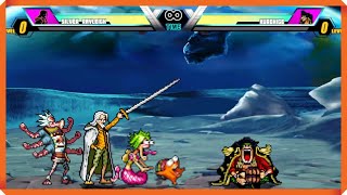 SILVER RAYLEIGH VS BLACK BEARD  ONE PIEACE MUGEN  OFFLINE GAMES [upl. by Zanze]