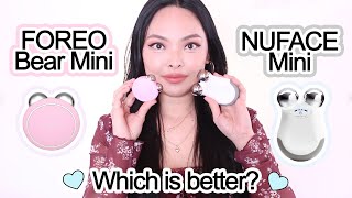 Foreo Bear Mini Vs Nuface Mini  Which is Better [upl. by Diskson749]