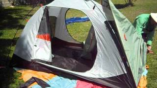 Alps Mountaineering Meramac 2 Backpacking Tent PItch Ten Minute Tent [upl. by Poore]