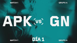 APK VS GN  MAPA 3  ASCENSION  FASE DE GRUPOS  GRUPO A  DIA 1  VALORANT [upl. by Battat]