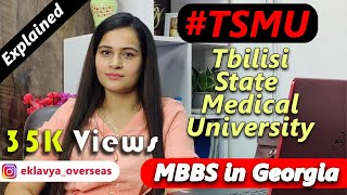 TBILISI STATE MEDICAL UNIVERSITY TSMU Admission Fees MBBS in Georgia [upl. by Burch160]