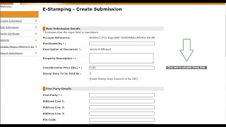 Karnataka New Stamp duty In estamping System [upl. by Clementia]