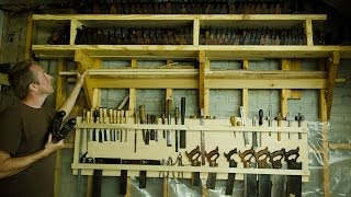 How to Make a Woodworking Hand Tool Storage Board [upl. by Irihs]