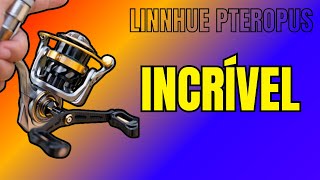 Review RÃ¡pido Molinete Linnhue Pteropus Leve Poderoso e Perfeito Para Pesca Ultralightmolinete [upl. by Swanson]