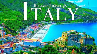 Italy 4K  Relaxing Travel Guide Film with Calming Music and Nature Sounds [upl. by Hera]