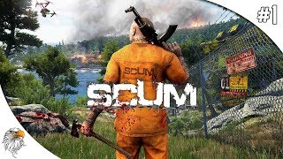 SCUM  SOBREVIVÊNCIA  IRADO  O MATADOR DO DAYZ 1 [upl. by Onailimixam928]