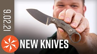 New Knives for the Week of September 2nd 2021 Just In at KnifeCentercom [upl. by Seaton]