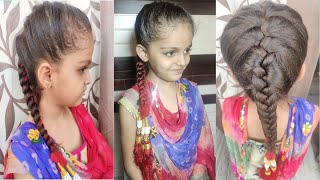 Panjabi Paranda Hairstyle  How to wear Paranda [upl. by Westfall]