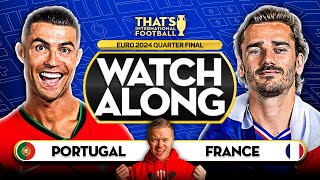 PORTUGAL vs FRANCE LIVE EURO 2024 with Mark GOLDBRIDGE LIVE [upl. by Meyeroff507]