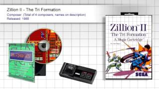 Zillion II  The Tri Formation Full OST  SMS [upl. by Crissie]