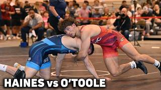 Keegan OToole vs Levi Haines  2024 World Team Trials [upl. by Baptista]