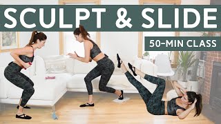 Sculpt amp Slide Class 50 Min [upl. by Doble]