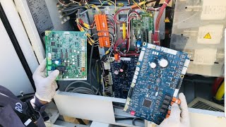 siob board replace 30xa carriersiob board new fix 30xa carrierhow to fix 30xa chiller siob board [upl. by Ferullo732]