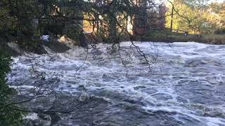 Northwich Cheshire Floods 27102019 northwich floods [upl. by Adiuqal]