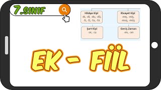 Ek  Fiil  Güncel Konu Anlatımı 📙 7Sınıf Türkçe 2023 [upl. by Estele]