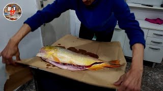 PESCADO ENVUELTO A LA PARRILLA [upl. by Koss21]