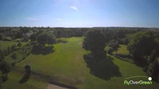 Golf Club Du Val De Cher  drone aerial video  ParcVallée  Hole01 [upl. by Thevenot]