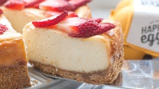 Strawberry White Chocolate Cheesecake [upl. by Holmes218]