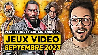 TOP des JEUX VIDÉO de SEPTEMBRE 2023 🌟 PS5 I Xbox Series I Nintendo Switch I PC [upl. by Agnes]