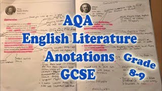 GCSE English Litrature Poems Annotated Grade 9 Analysis [upl. by Hannavahs]