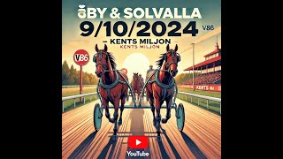 Travtips V86 Åby och Solvalla 910 2024 med Kents Miljon [upl. by Daye600]