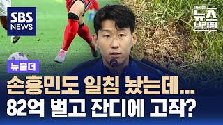 손흥민도 불만 표한 상암 잔디…82억 수익 중 잔디 관리엔 2억 5천만 원  SBS  뉴블더 [upl. by Daly]