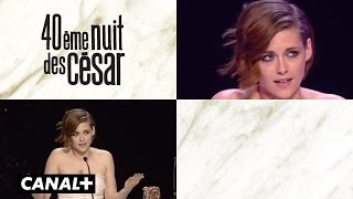 Kristen Stewart  César de la Meilleure Actrice dans un second rôle 2015 [upl. by Horatio]