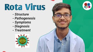 Rota Virus  Diarrhoea  Rota Vaccine  Virology  Microbiology bangla lecture [upl. by Sherborne]