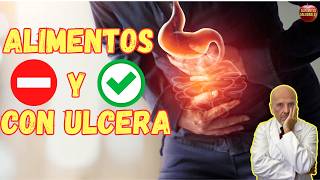 🩵 ALIMENTOS RECOMENDADOS Y ALIMENTOS A EVITAR SI TIENES ULCERA DE ESTOMAGO 🩵 [upl. by Anaizit969]