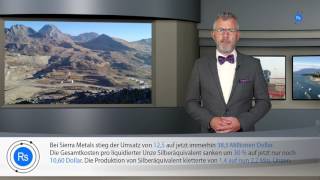 Newsflash 66 Quartalszahlen von Caledonia Mining Sierra Metals und Osisko Gold Royalties [upl. by Eirlav90]