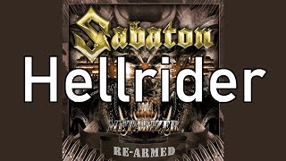 Sabaton  Hellrider  Lyrics [upl. by Yenahteb]