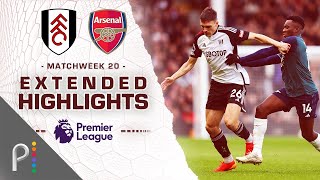 Fulham v Arsenal  PREMIER LEAGUE HIGHLIGHTS  12312023  NBC Sports [upl. by Blunt]