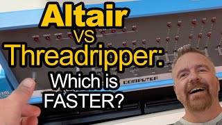 Altair 8800 vs AMD Threadripper Which is Faster We test them [upl. by Orth]