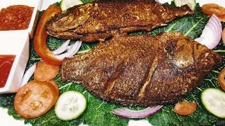 Jinsi Ya Kukaanga Samaki Na Viungo Yvake [upl. by Shirline]