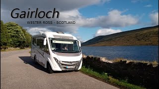 Motor Roaming Around  Gairloch Wester Ross Scotland Follow our motorhome adventures motorhome [upl. by Arlinda]