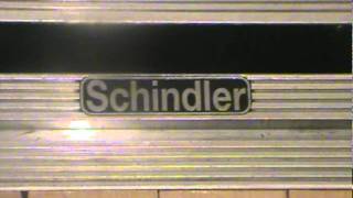 Oak Brook IL Schindler Hydraulic Elevator in Crate amp Barrel in Oakbrook Mall [upl. by Elyse]