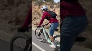 Scor 4060 Z ST y su suspensión extraterrestre 🤯 ebike shorts [upl. by Naedan435]