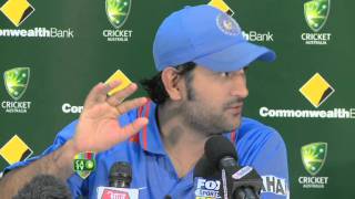 Feb 26th MS Dhoni press conference [upl. by Nairb828]