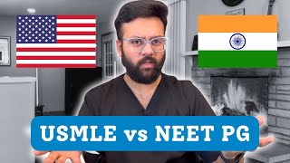 USMLE vs NEET PG Which is Tough or Better [upl. by Ydissac]