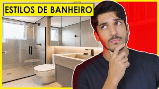 6 ESTILOS DE DECORAÇÃO DE BANHEIRO DECORADO [upl. by Michell557]