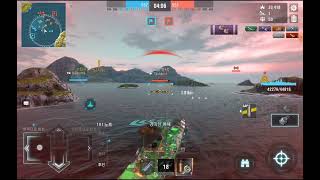 World of Warships Blitz  Tier 7 Italy Battleship Francesco Caracciolo 38 [upl. by Broeder590]