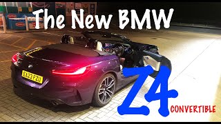 The NEW BMW Z4 DROPTOP POV NIGHT DRIVE IN LONDONUK  Ambient Lighting  Amazing [upl. by Llerod]